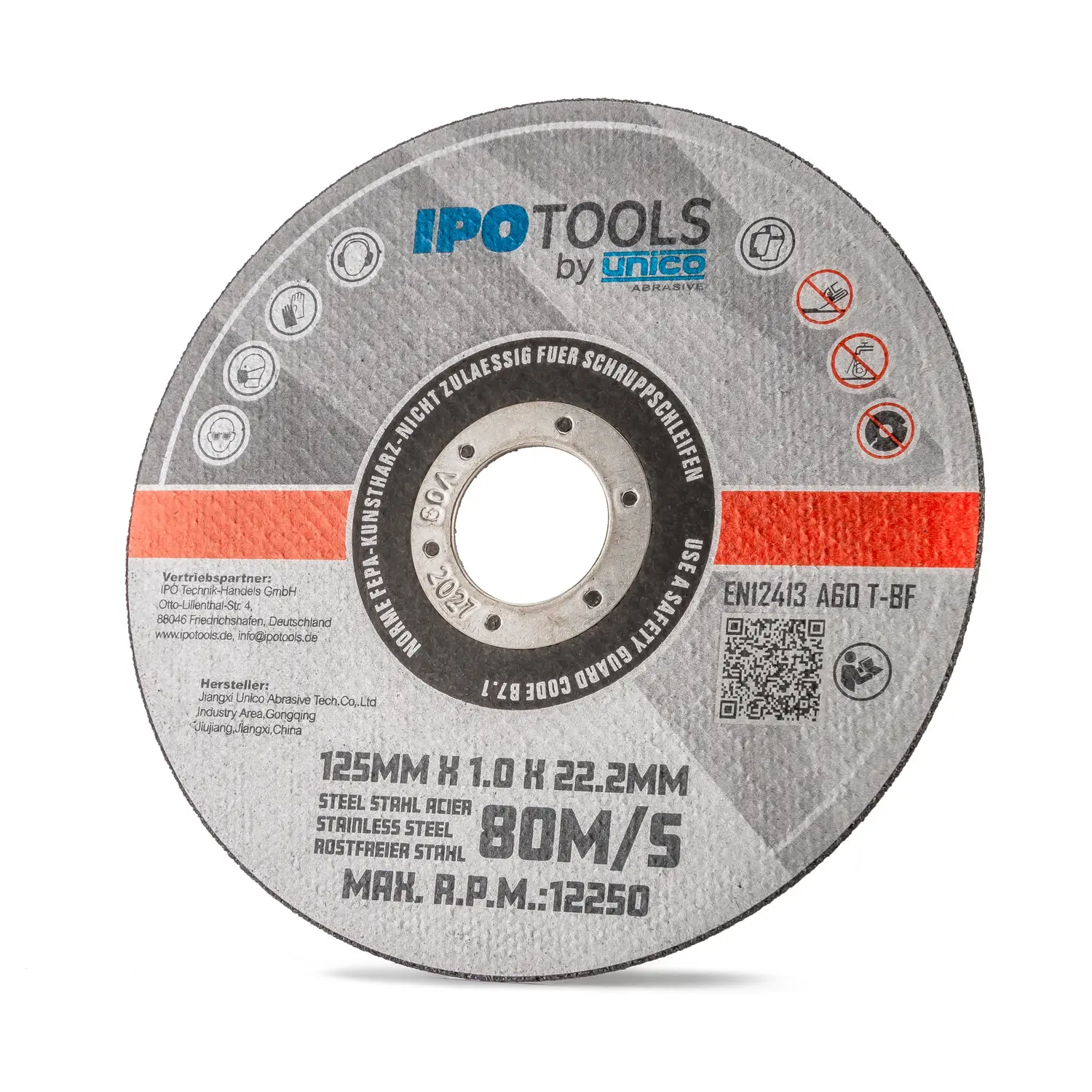 Diskovi za rezanje Unico A60 T-BF - 125mm (50 kom) - Slika 2