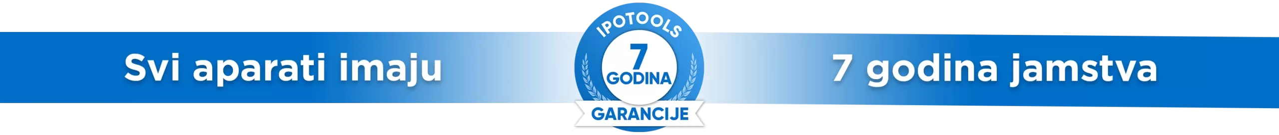7-godišnje jamstvo IPO-TOOLS