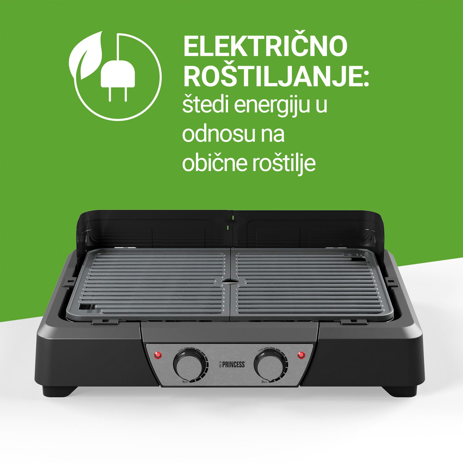 Električni namizni žar Princess_12_HR